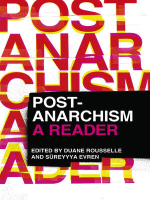 cover image of Post-Anarchism